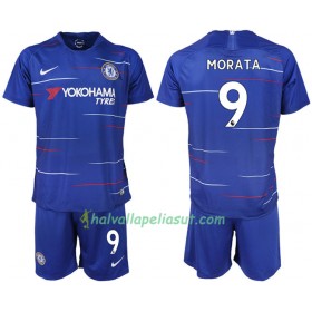 Jalkapallo Pelipaidat Chelsea MORATA 9 Lasten Kotipaita 2018-2019 Lyhythihainen